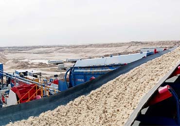 石油壓裂砂生產(chǎn)線